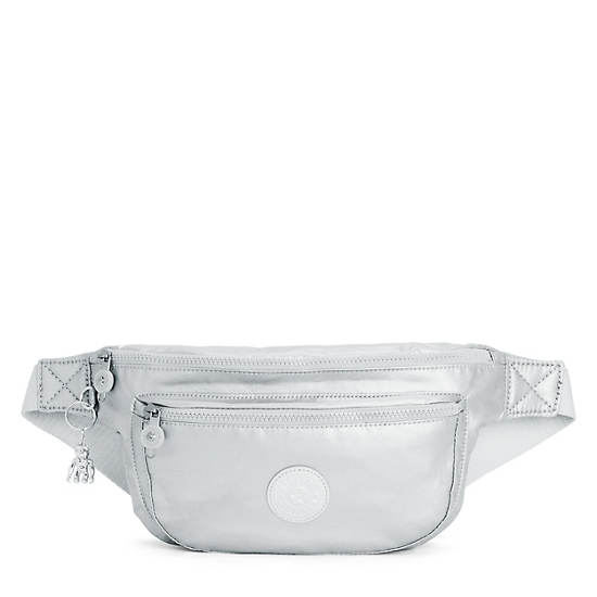 Kipling Yasemina Extra Large Metallic Waist Bags Bright Metallic | CA 1016CT